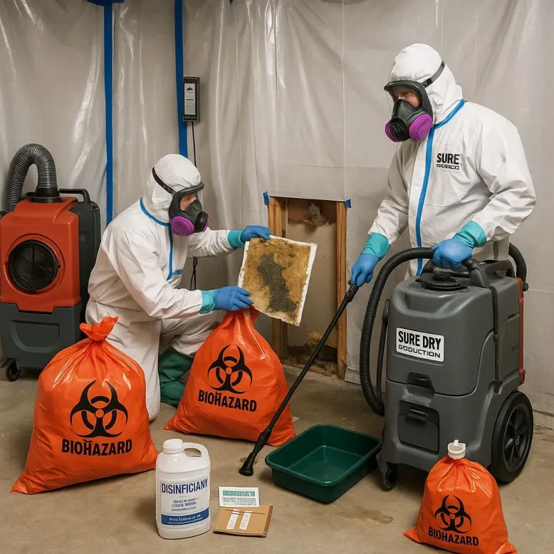 Contaminated Water Handling Protocols process in Campton, KY