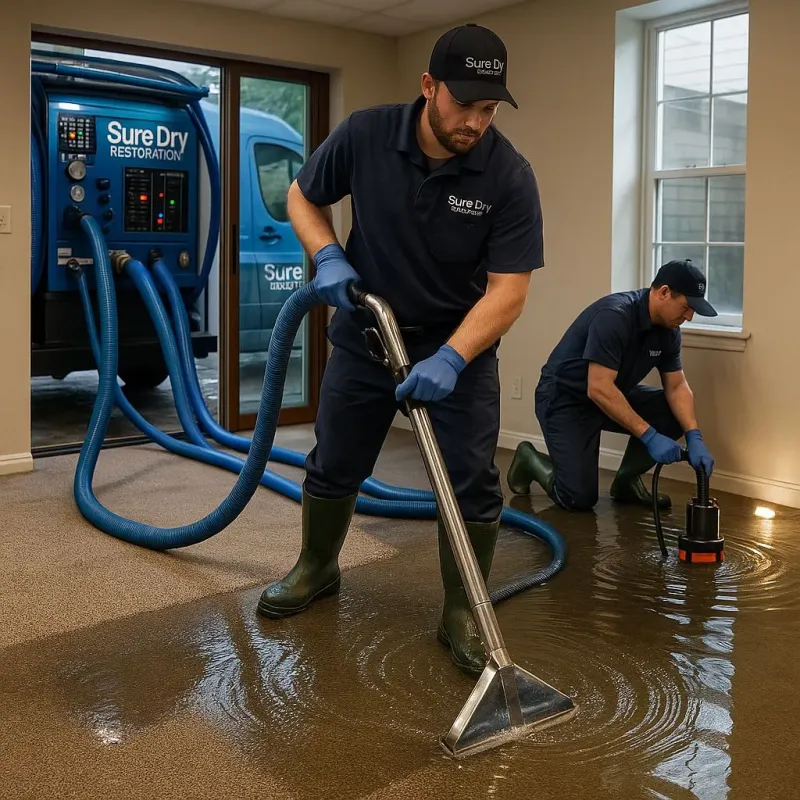 Water Extraction and Removal process in Campton, KY